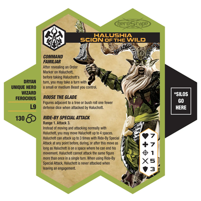 Heroscape Age Of Annihilation Army Card Prototype