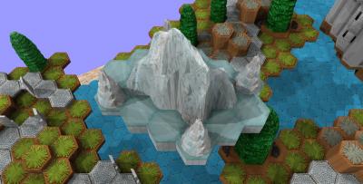 The Floating Archipelago Icy Throne