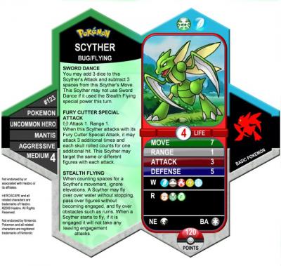 Project Pokemon- Scyther 1