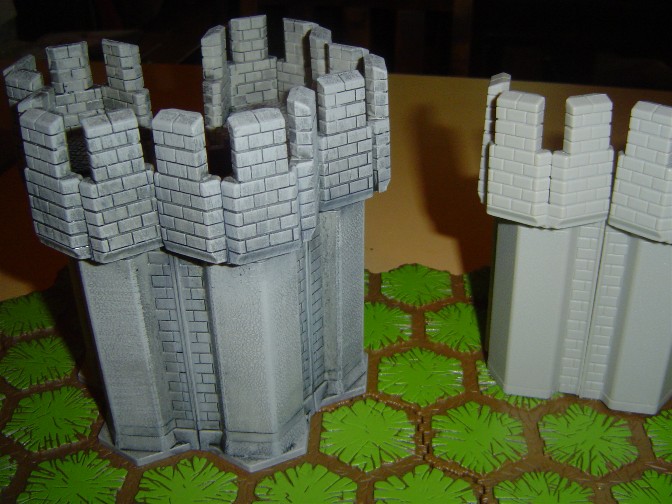 repainting castle | Heroscapers